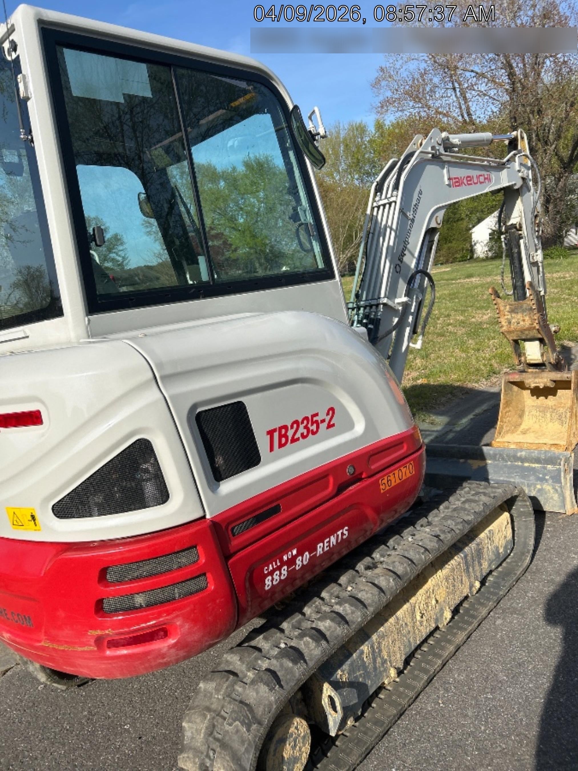 2025 TAKEUCHI TB235-2CR