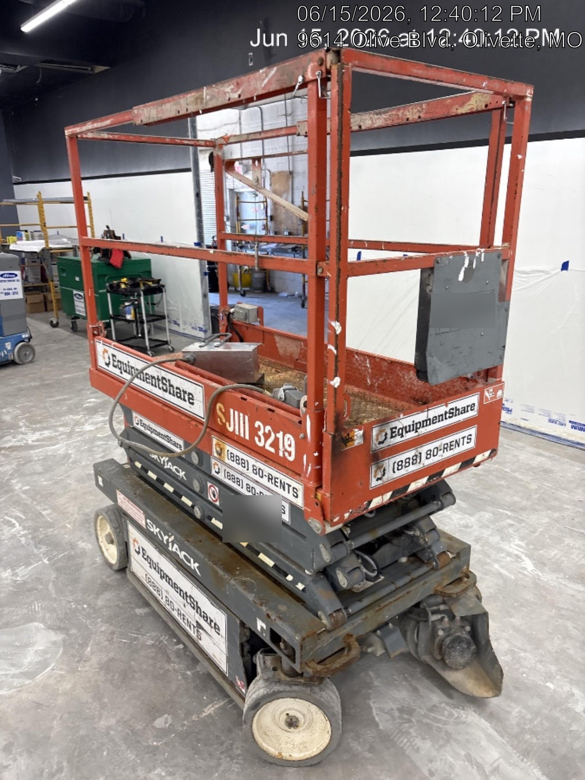 2019 Skyjack SJIII-3219 Standard w/Trojan Batteries