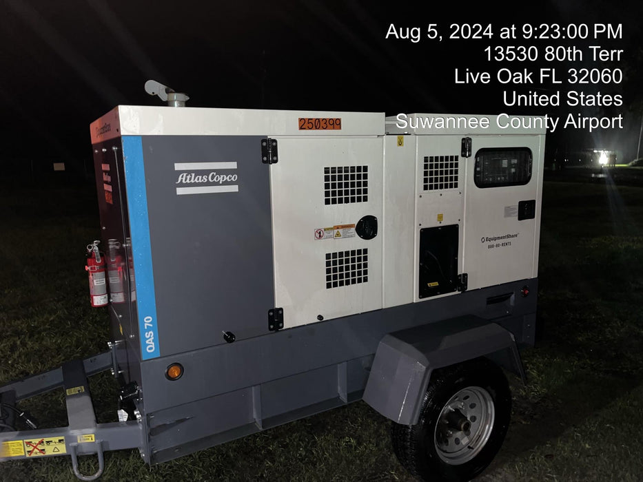 2022 ATLAS COPCO QAS 70