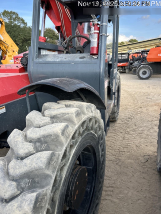 2018 Manitou MTA8044 MTA 8044 - 74 HP T4, Canopy, Worklights/Strobe, Beacon, 66" Carriage, 48" Forks, Solid Tires, Lift Hook, Aux Hydraulics