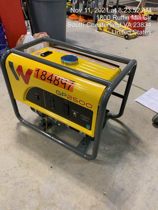 2021 WACKER NEUSON GP2500A