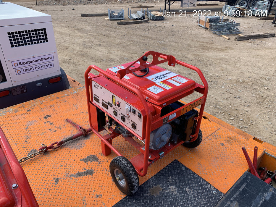 2020 Multiquip GA6HR Gen 6kW Honda GX340 GFCI Wheel Kit