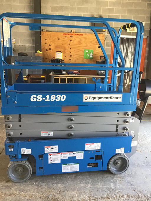 2020 Genie GS-1930 Fixed rails with chain entry gate - Pre A92.20