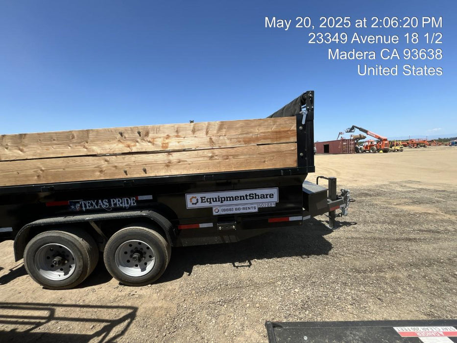 2025 TEXAS PRIDE TRAILERS DT714416KBP