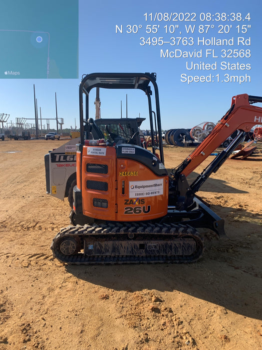 2022 HITACHI ZX26U-5N