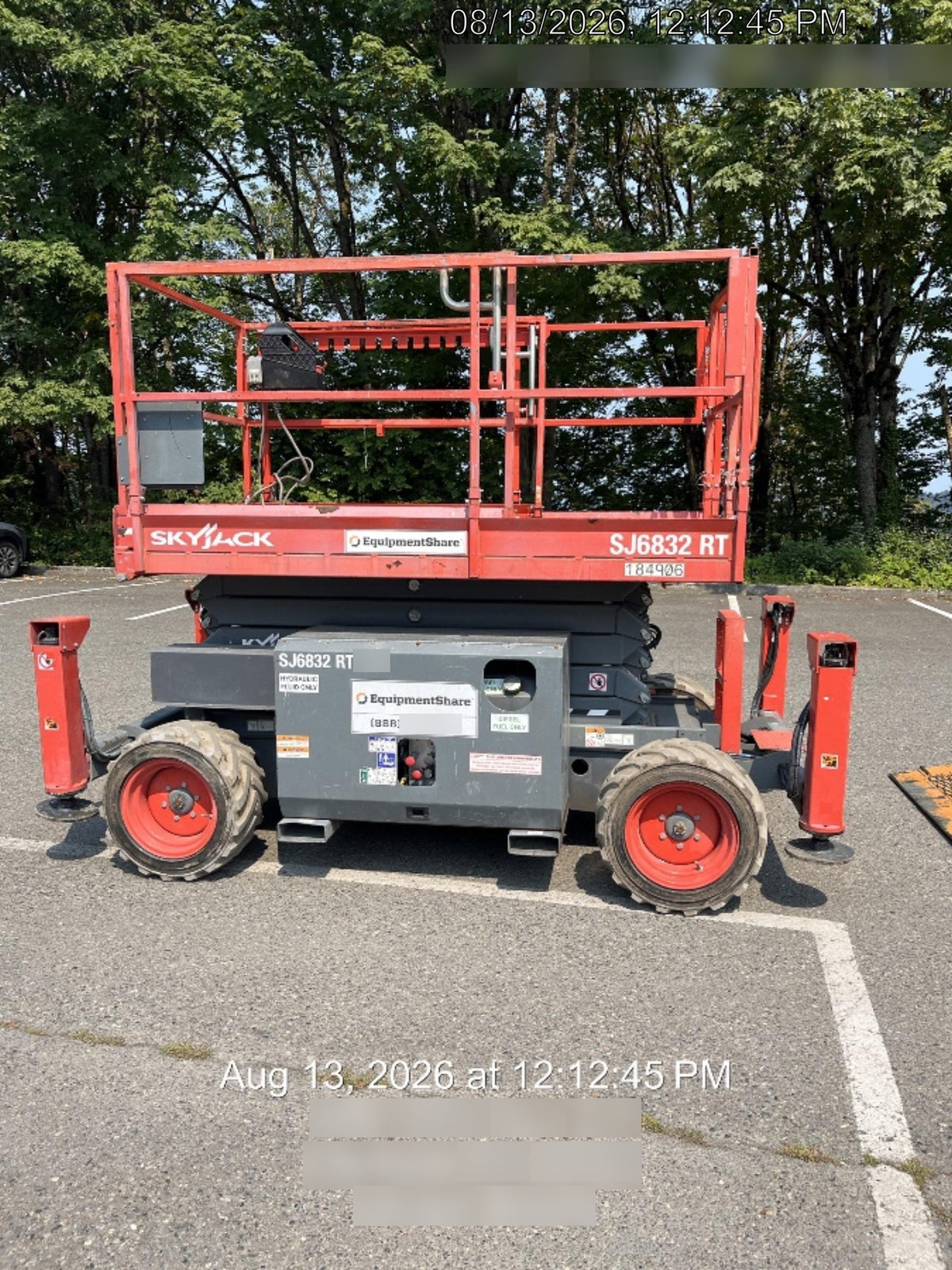 2021 SKYJACK SJ6832 RT
