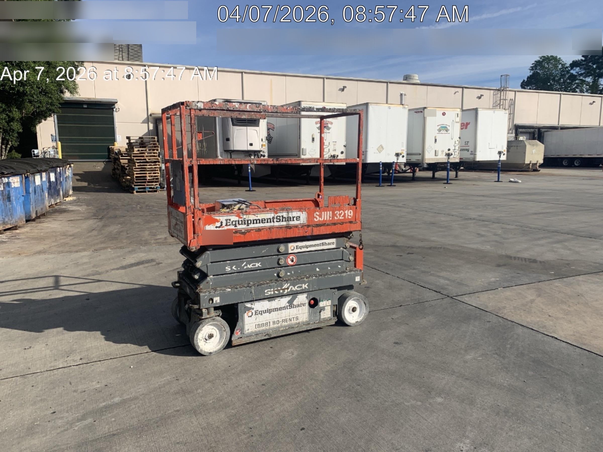 2019 Skyjack SJIII-3219 Standard w/Trojan Batteries