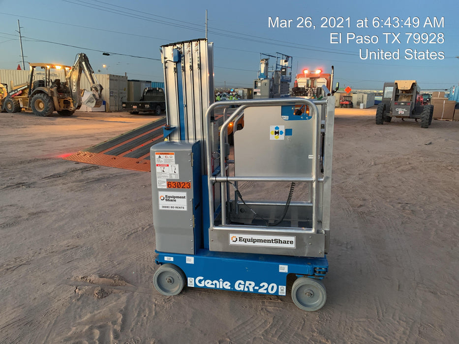 2020 GENIE GR-20