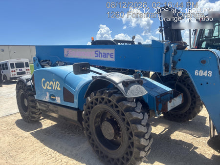 2017 Genie GTH-844 Genie GTH-844, Solid Tires, 60" carriage/forks, Open ROPS, Work Lights