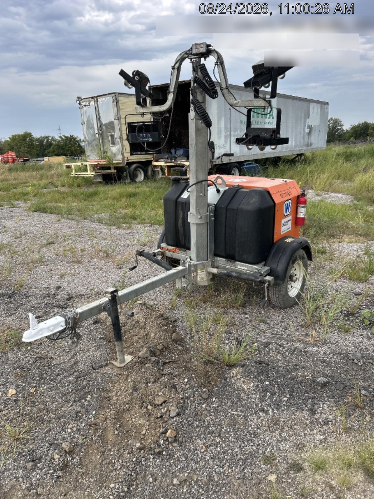 2024 Wanco WLTT-4MM4K Diesel, Deep Sea Controller, Shore Power Plug, Auto Start, (4) 350W LED Floodlights, 4kW Generator, 60 Gal Fuel Tank, 2" Ball, T3