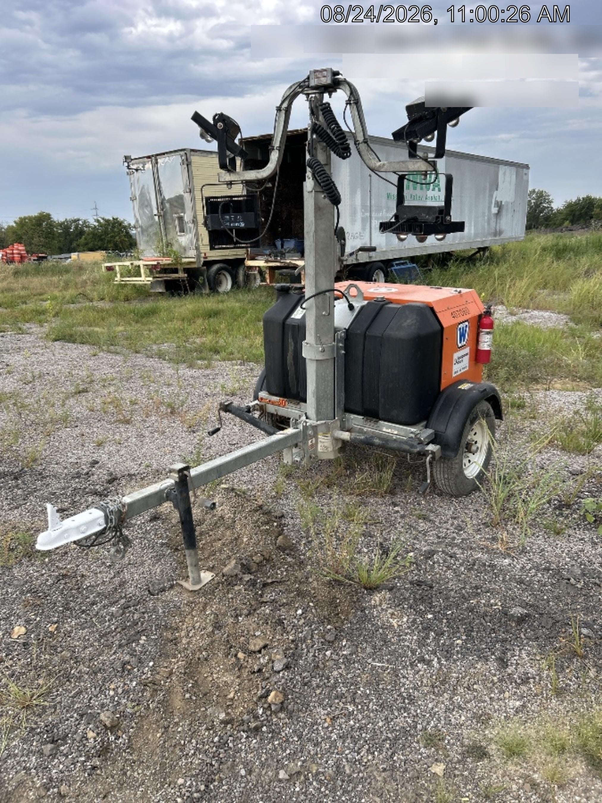 2024 Wanco WLTT-4MM4K Diesel, Deep Sea Controller, Shore Power Plug, Auto Start, (4) 350W LED Floodlights, 4kW Generator, 60 Gal Fuel Tank, 2" Ball, T3
