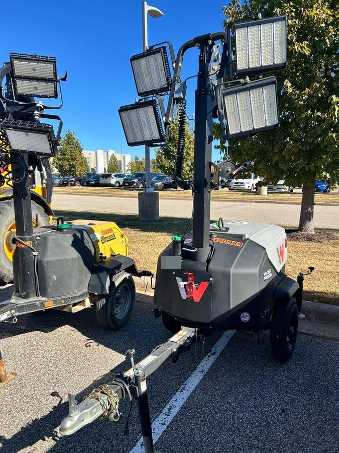2024 Wacker Neuson LTT4 Diesel, Kohler KDW702, Deep Sea Controller, Auto Start, LED 320W, Bypass Outlet, T3