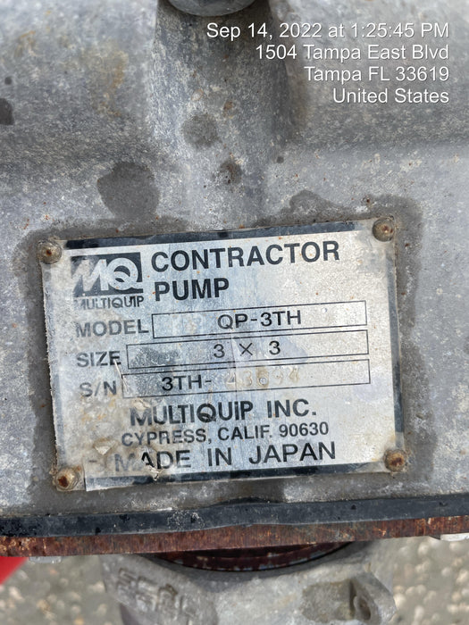 2021 MULTIQUIP QP3TH