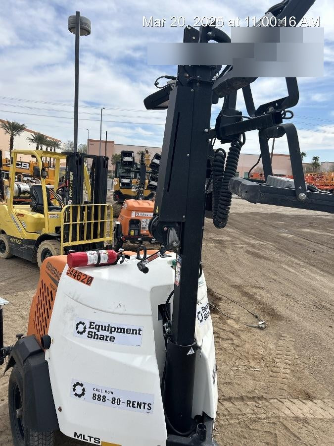 2023 Generac MLT2 Diesel, Flex Switch 120V Input, Powerzone Controller, (4) 320W LED Lights, 4kW Generator, 39.9 Gal Fuel Tank, 2" Ball, T3