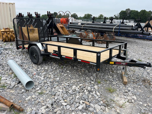 2025 BARLOW 14' NONTILT SINGLE AXLE TRAILER