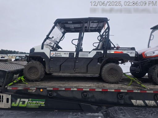 2018 Kawasaki MULE PRO-DX Kawasaki Mule 4x4 Diesel UTV w/Hard Top, Windshield, Beacon, Backup Alarm, ES Keypad/Hardware Installed