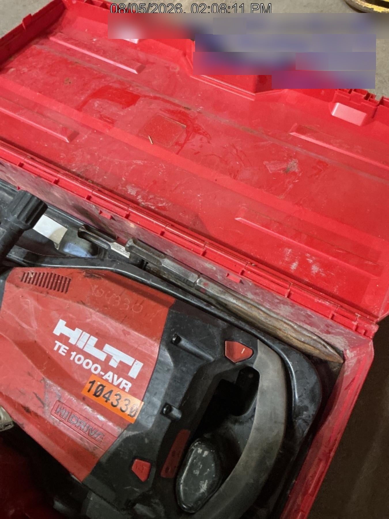 2020 HILTI TE 1000-AVR