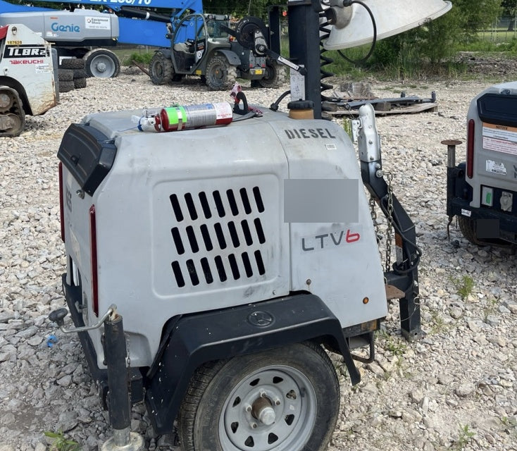 2018 Wacker Neuson LTV6L-MH Wacker Neuson LTV6L Mobile Light Tower w/Fuel Level Sensor Installed