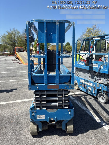 2020 Genie GS-1930 Fixed rails with chain entry gate - Pre A92.20