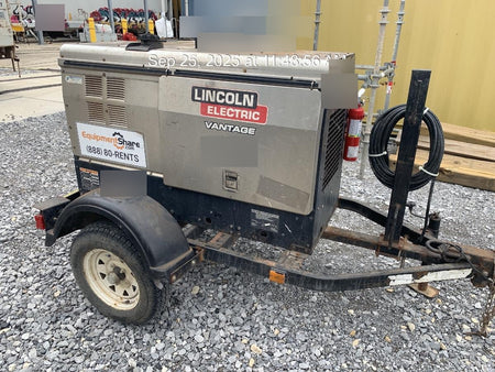 2018 Lincoln Electric Vantage 322 Lincoln Vantage 322 Welder Ready Pak 3 - Vantage 322, Trailer, Fender and light kit, Cable rack