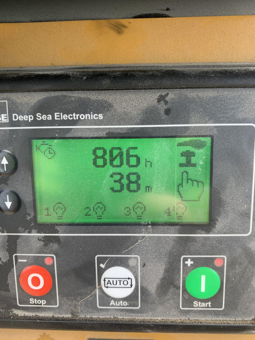 2022 Allmand NLV3GR (4) LED Light Fixture 350W, 23' Vertical Mast, 3kW Prime, Towable, Deep Sea L401, Leveling Jacks, Yanmar T4F 5.8hp