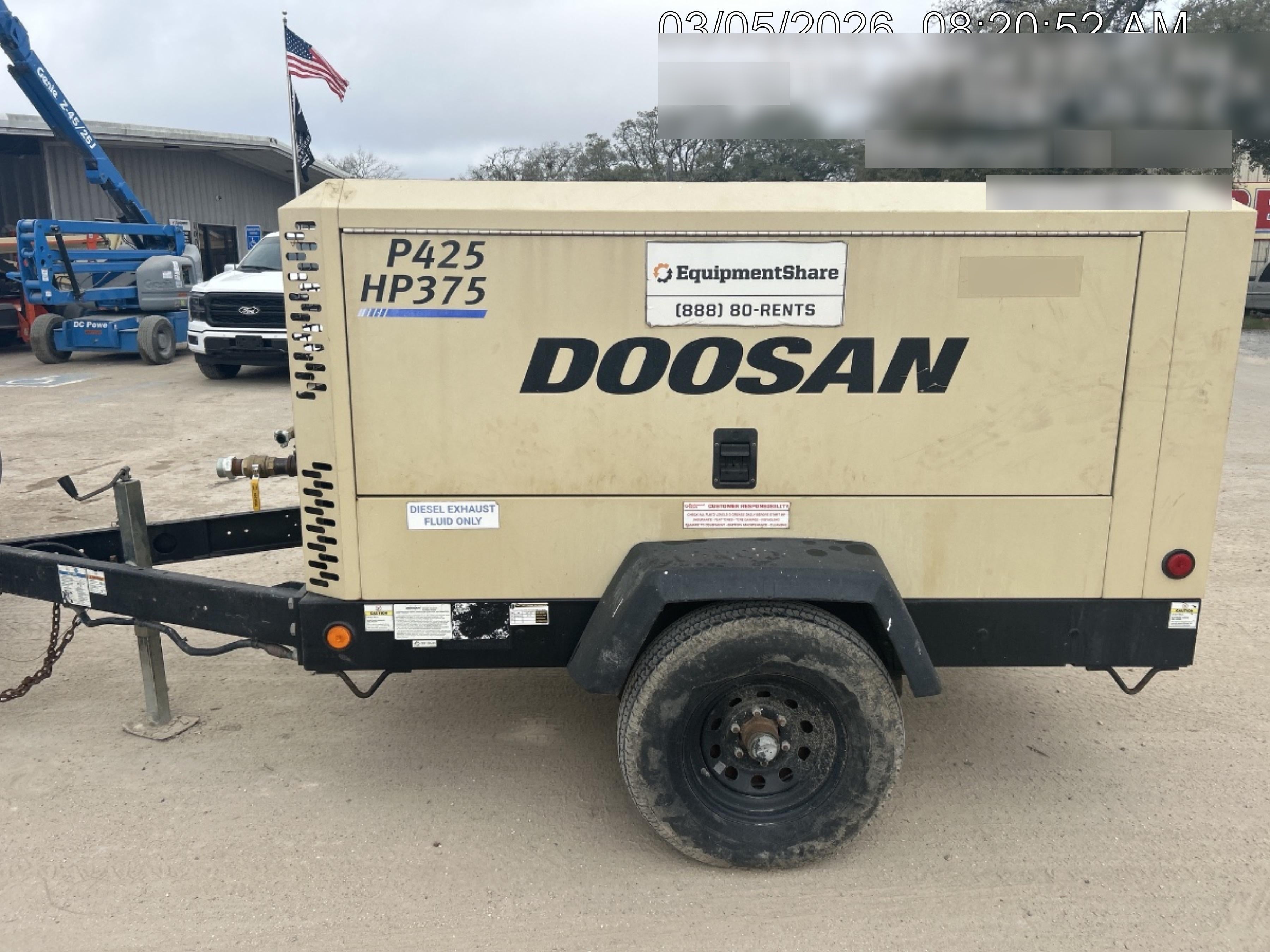 2019 DOOSAN P425/HP375WCU-T4F