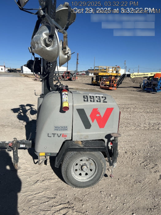 Wacker Neuson LTV6K-MH Wacker Neuson LTV6K Towable Light Tower
