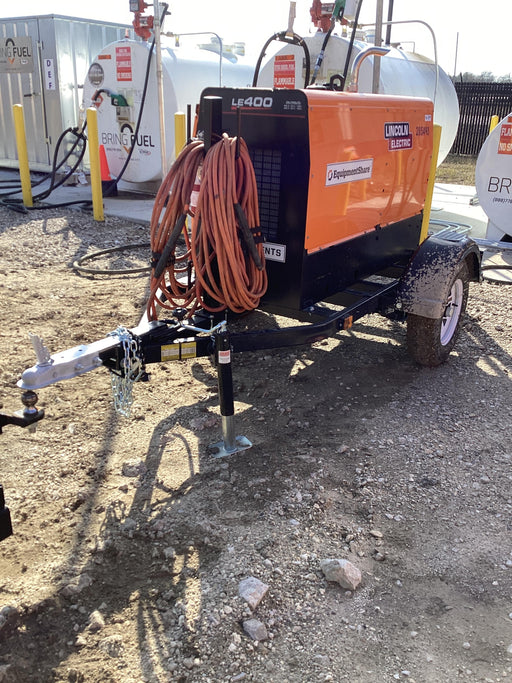 2022 Lincoln Electric LE400 Kubota V1505, Trlr, Cable Rack, Light Kit, ES Decals, T3