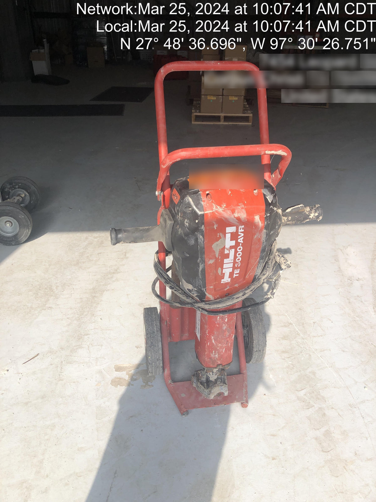 2019 HILTI TE 3000-AVR