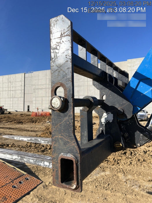 2019 Genie GTH-1056 Canopy, Solid RT Tires, LED Work Lights, Beacon 60" QA Carriage, 60" Forks