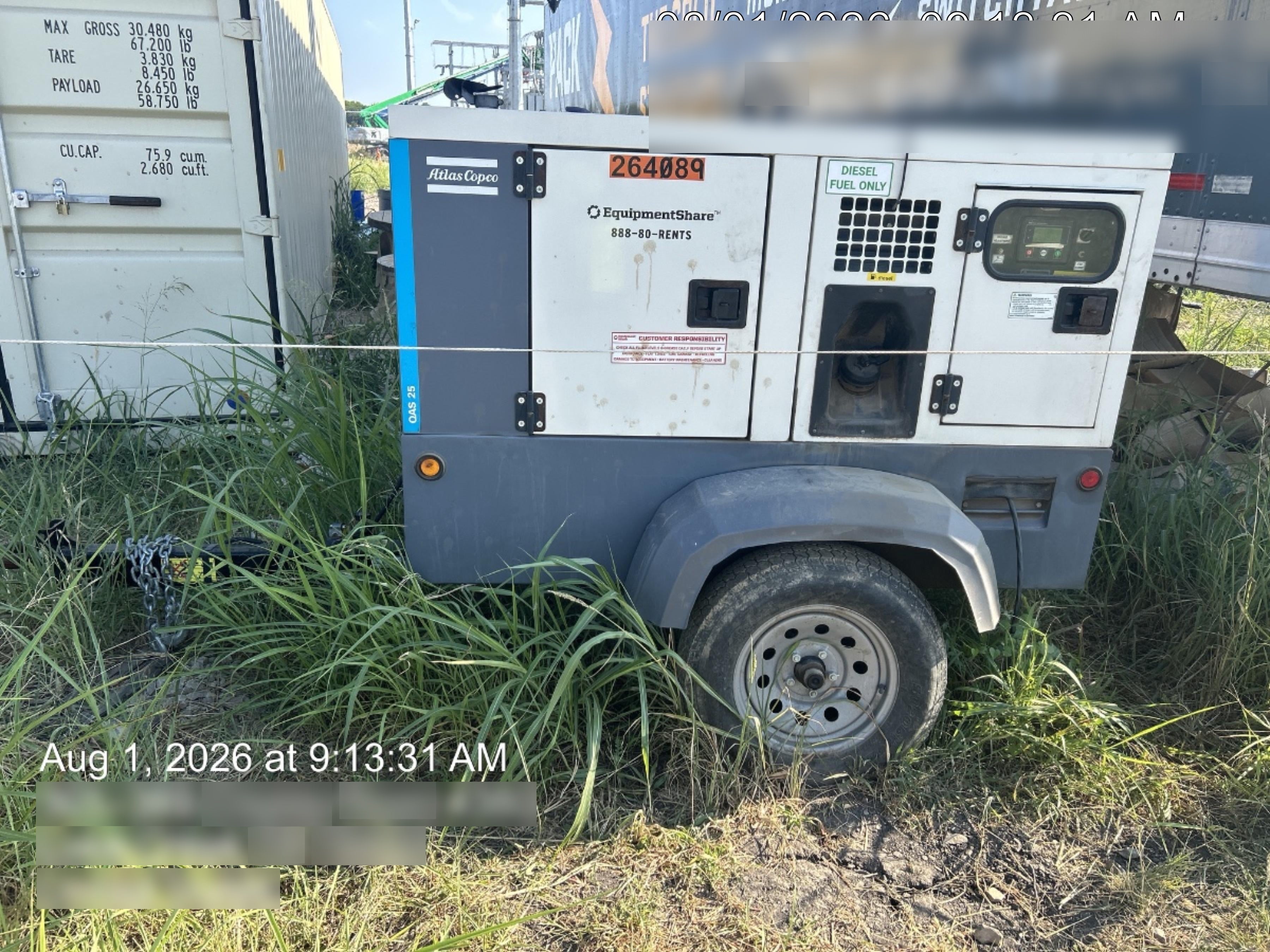2022 ATLAS COPCO QAS25 CWK