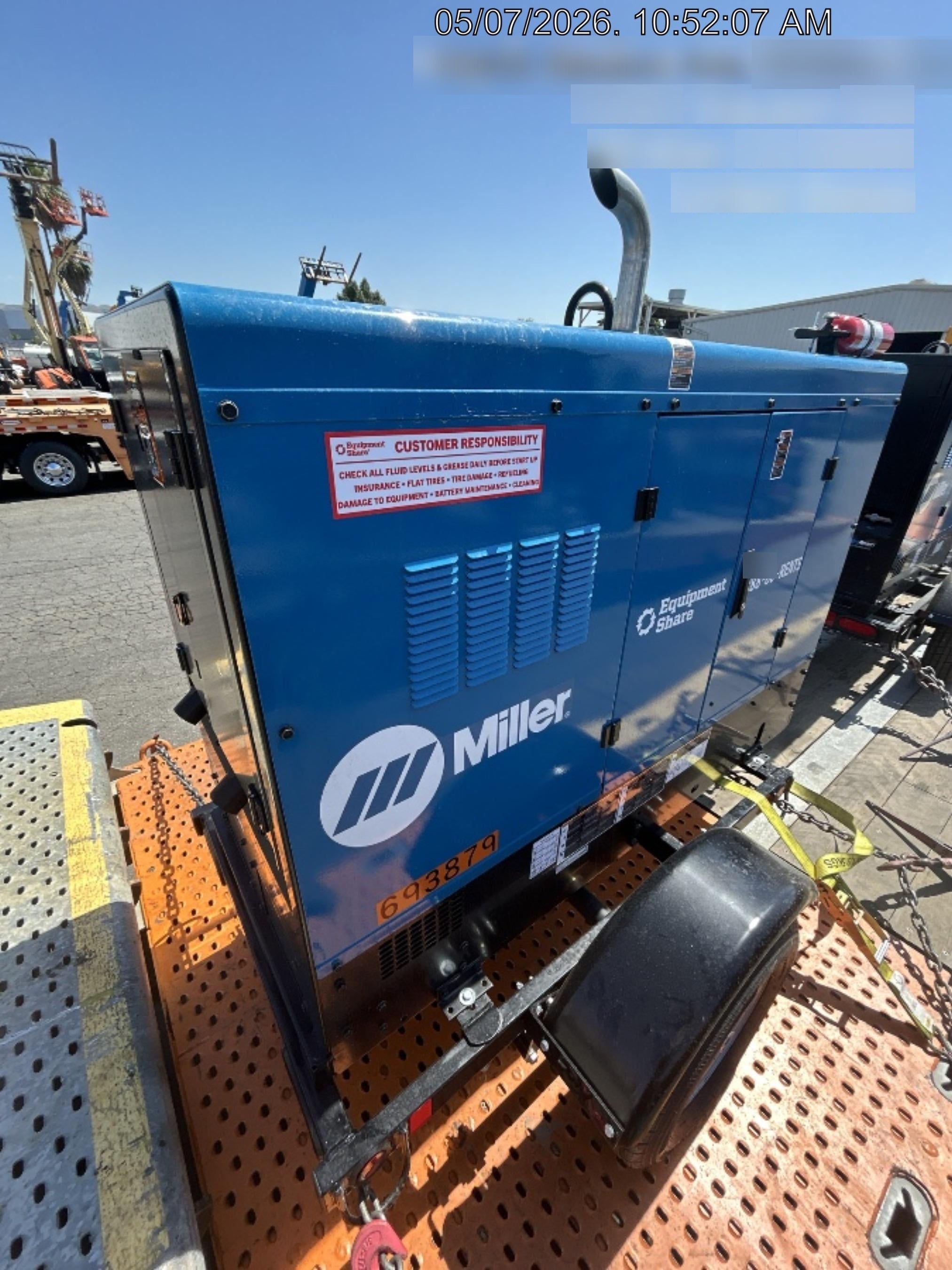 2026 MILLER ELECTRIC BIG BLUE 500
