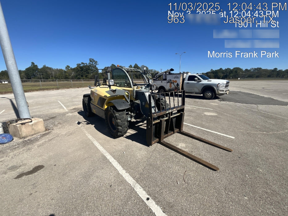 2018 Wacker Neuson TH627 Wacker Neuson TH627 Telehandler w/Canopy, Solid Tires, 48" Carriage and Forks