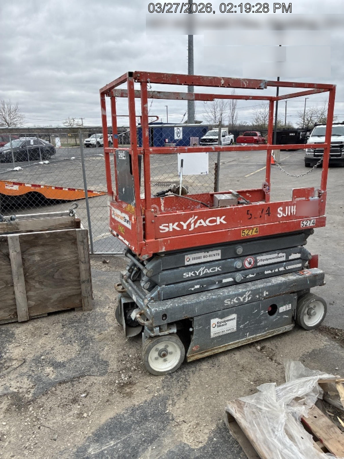2017 Skyjack SJIII-3219 Skyjack SJIII-3219 Scissor Lift