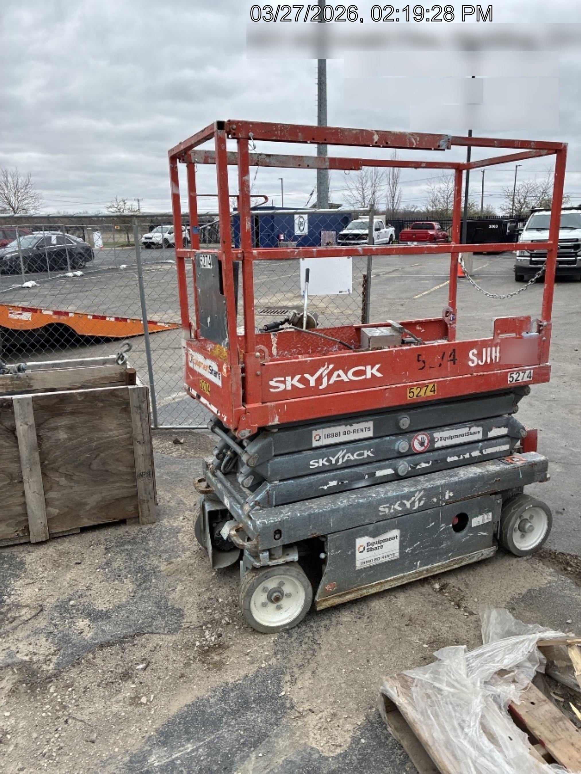 2017 Skyjack SJIII-3219 Skyjack SJIII-3219 Scissor Lift