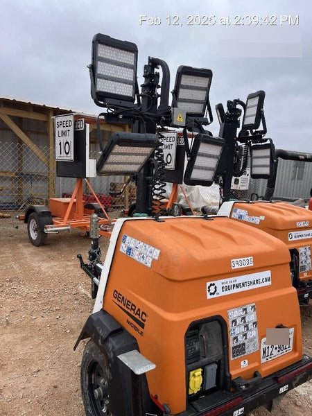 2024 Generac MLT2 Diesel, Flex Switch 120V Input, Powerzone Controller, 
(4) 320W LED Lights, 4kW Generator, 39.9 Gal Fuel Tank, 2" Ball, T3