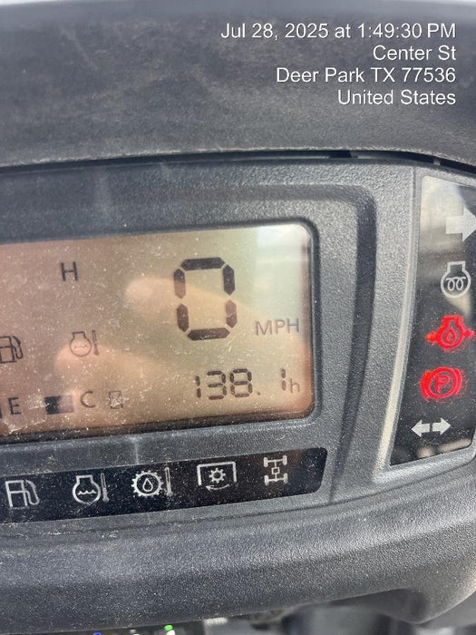 2022 Kubota RTV-X1140W-H Plastic Canopy, Windshield Acrylic Clear, LED Strobe Light, Wire Harness Kit, Back up Alarm