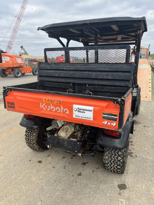 2022 Kubota RTV-X1140W-H Plastic Canopy, Windshield Acrylic Clear, LED Strobe Light, Wire Harness Kit, Back up Alarm