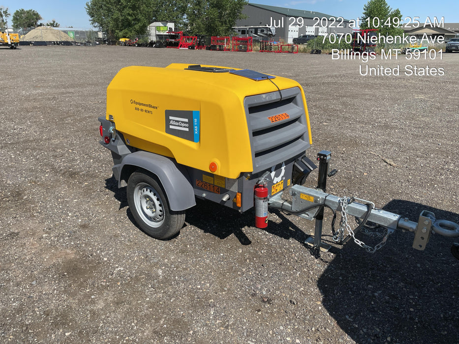 2022 ATLAS COPCO XAS 110