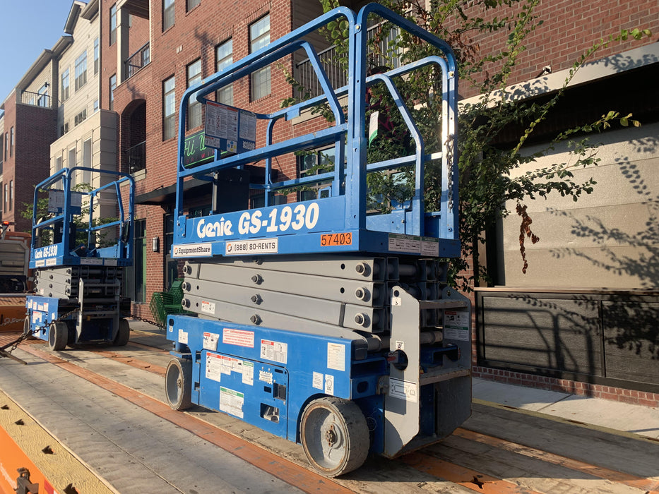 2016 Genie GS-1930 Standard Rental Specs