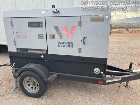 2019 WACKER NEUSON G70
