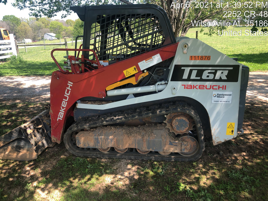 2020 Takeuchi TL6R Canopy, Manual QC