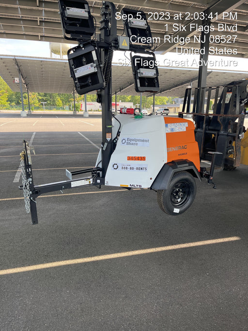 2023 Generac MLT2 Diesel, Flex Switch 120V Input, Powerzone Controller, (4) 320W LED Lights, 4kW Generator, 39.9 Gal Fuel Tank, 2" Ball, T3