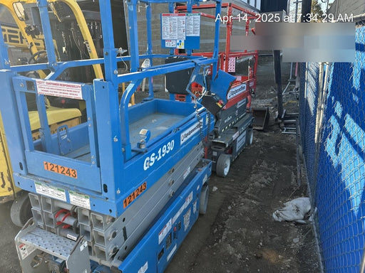 2020 Genie GS-1930 Solid Non Marking Tires, Beacon, Folding rails with half height swing gate, Telematics