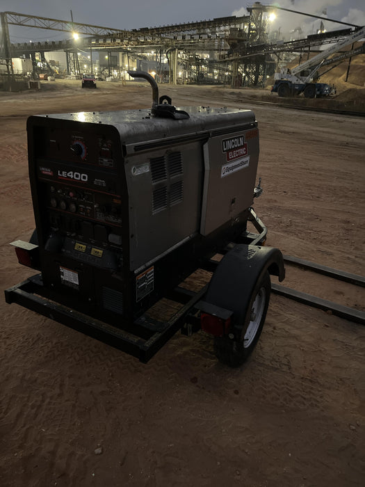 2024 Lincoln Electric LE400 Kubota V1505, Trlr, Cable Rack, Light Kit, ES Decals, T3