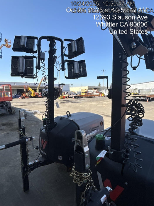 2024 Wacker Neuson LTT4 Diesel, Kohler KDW702, Deep Sea Controller, Auto Start, LED 320W, Bypass Outlet, T3