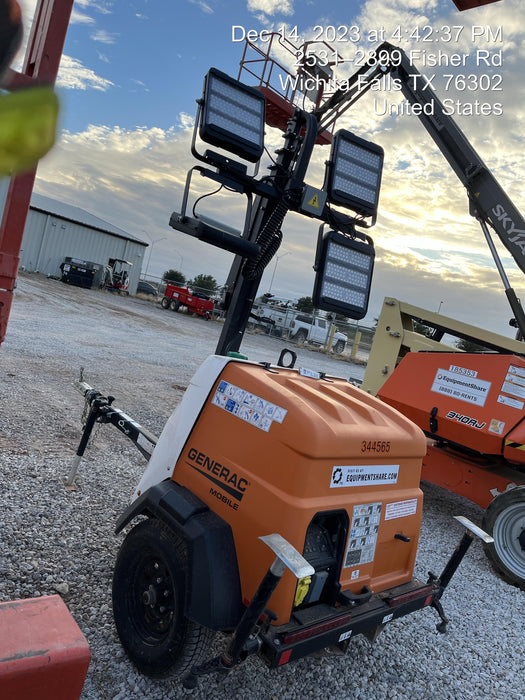 2023 Generac MLT2 Diesel, Flex Switch 120V Input, Powerzone Controller, (4) 320W LED Lights, 4kW Generator, 39.9 Gal Fuel Tank, 2" Ball, T3