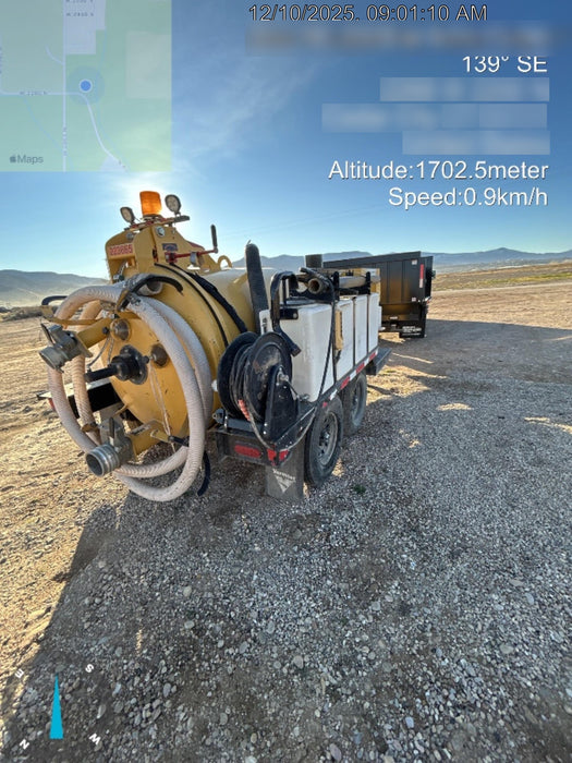 2023 Vac-Tron LP573XDT T4 Koehler Diesel Engine, 500 Gallon Debris Tank, x2 100 Gallon Water Tanks