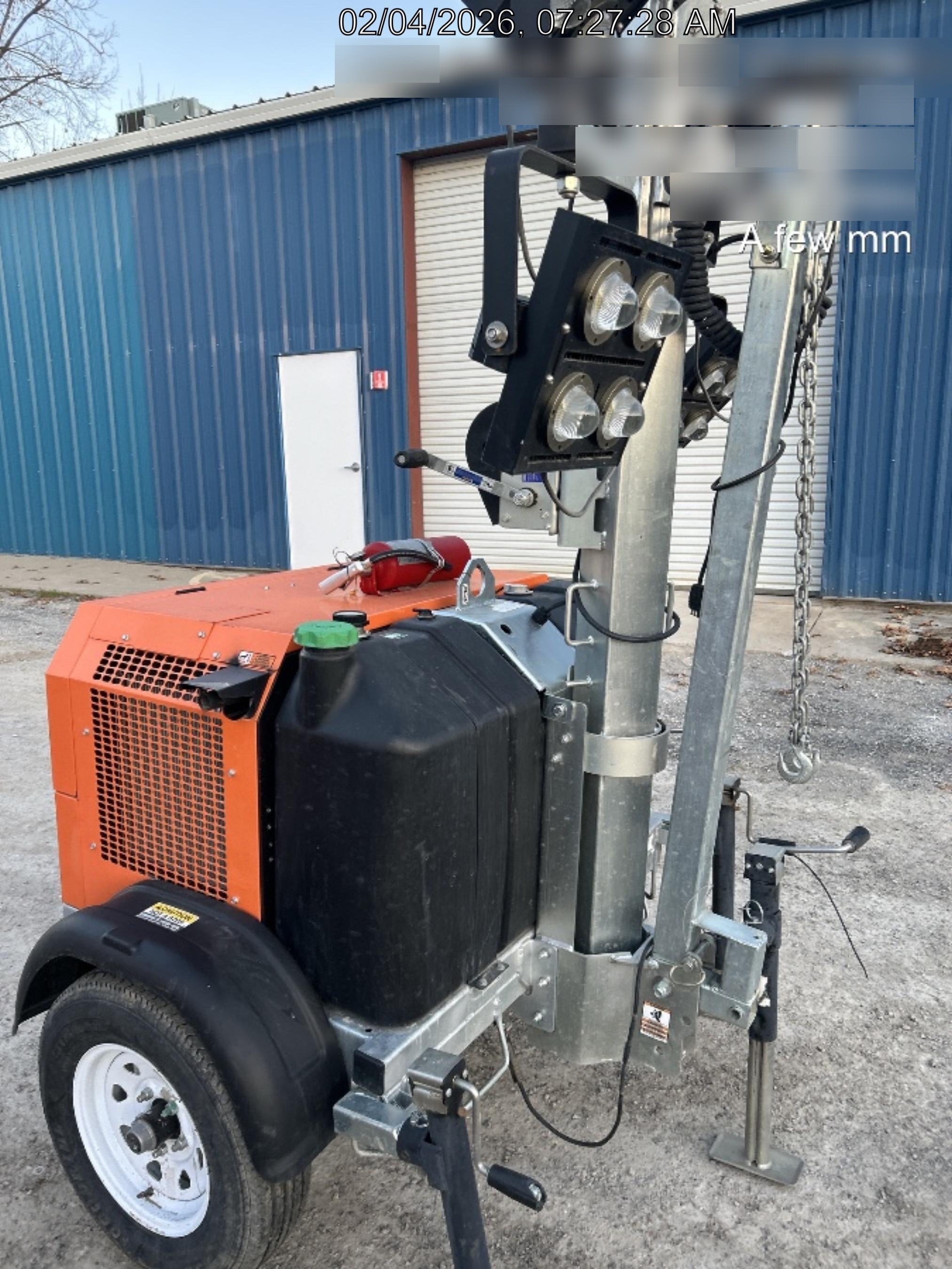 2024 Wanco WLTT-4MM4K Diesel, Deep Sea Controller, Shore Power Plug, Auto Start, (4) 350W LED Floodlights, 4kW Generator, 60 Gal Fuel Tank, 2" Ball, T3