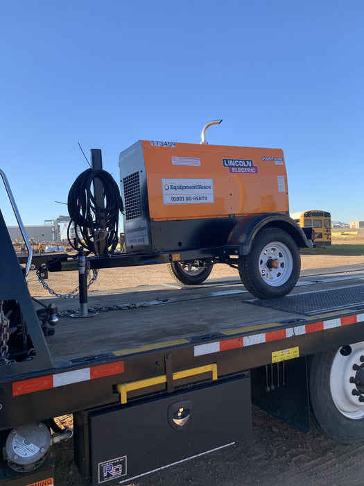 2021 Lincoln Electric Vantage 322 Vantage 322 Ready Pak 3 w/ Decals, ORANGE (includes trailer, cable rack, fender light kit) NO Telematics